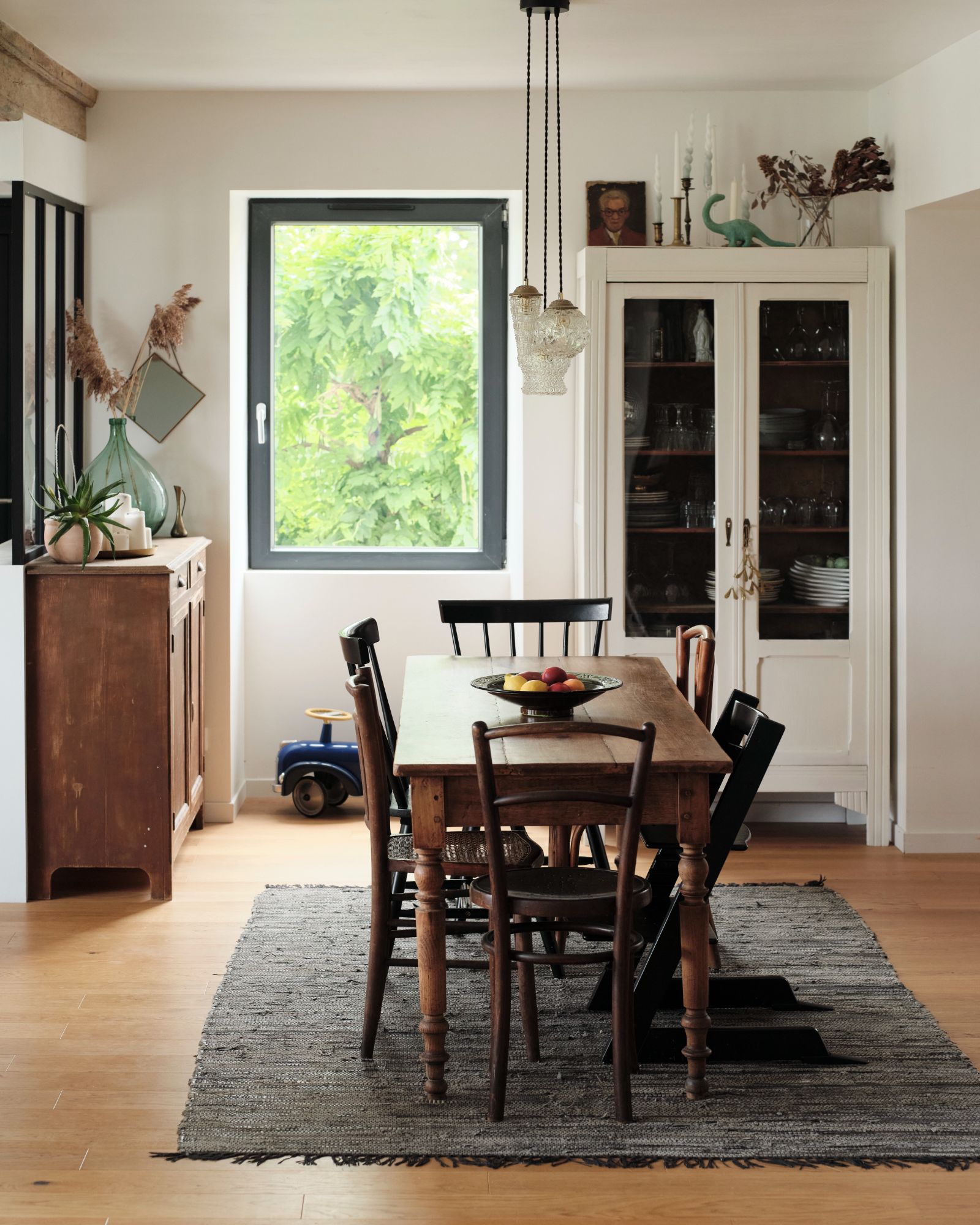 Salle à manger dans l'intérieur d'Allison